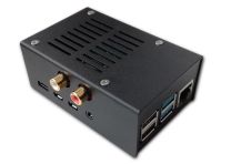 Steel Case with HiFiBerry DAC+ and RPi4 closed
