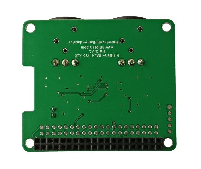 HiFiBerry DAC+ Pro XLR | shop.max2play.com